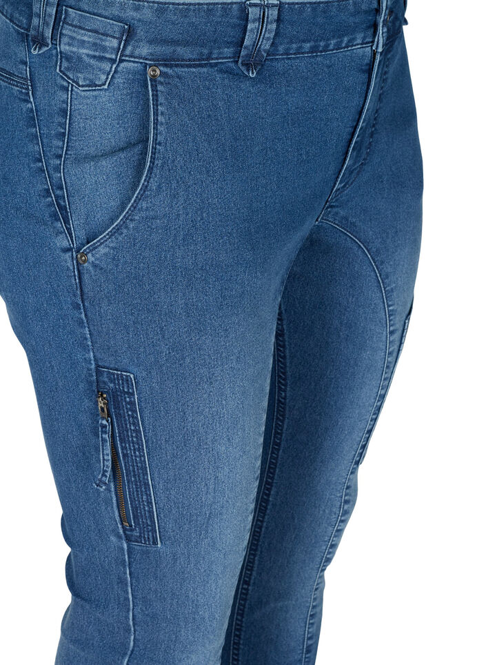 Sanna jeans, Blue denim, Packshot image number 2