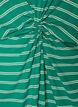 Cotton dress with twist detail, Green, Packshot image number 3