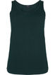 Cotton basic top, Green, Packshot image number 0
