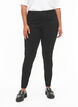 Jeggings in cotton blend, Black, Model image number 2