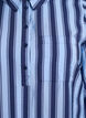 Short dress with collar and chest pocket, Blue, Packshot image number 2