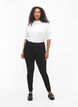 Jeggings in cotton blend, Black, Model image number 0