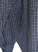Checked shirt with rhinestones, Blue, Packshot image number 3