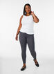 Basic viscose leggings, Dark Grey, Model image number 1