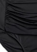 High waisted bikini bottom, Black, Packshot image number 2