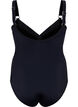 Swimsuit with drapes, Black, Packshot image number 1