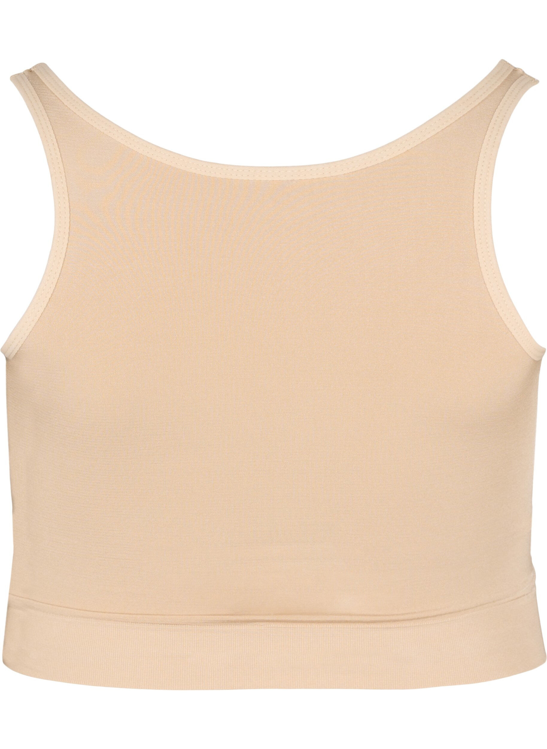 ZizzifashionLightly padded bra with string details, Nude, Packshot image number 1