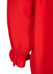 Shirt with long sleeves and ruffle details, Red, Packshot image number 3