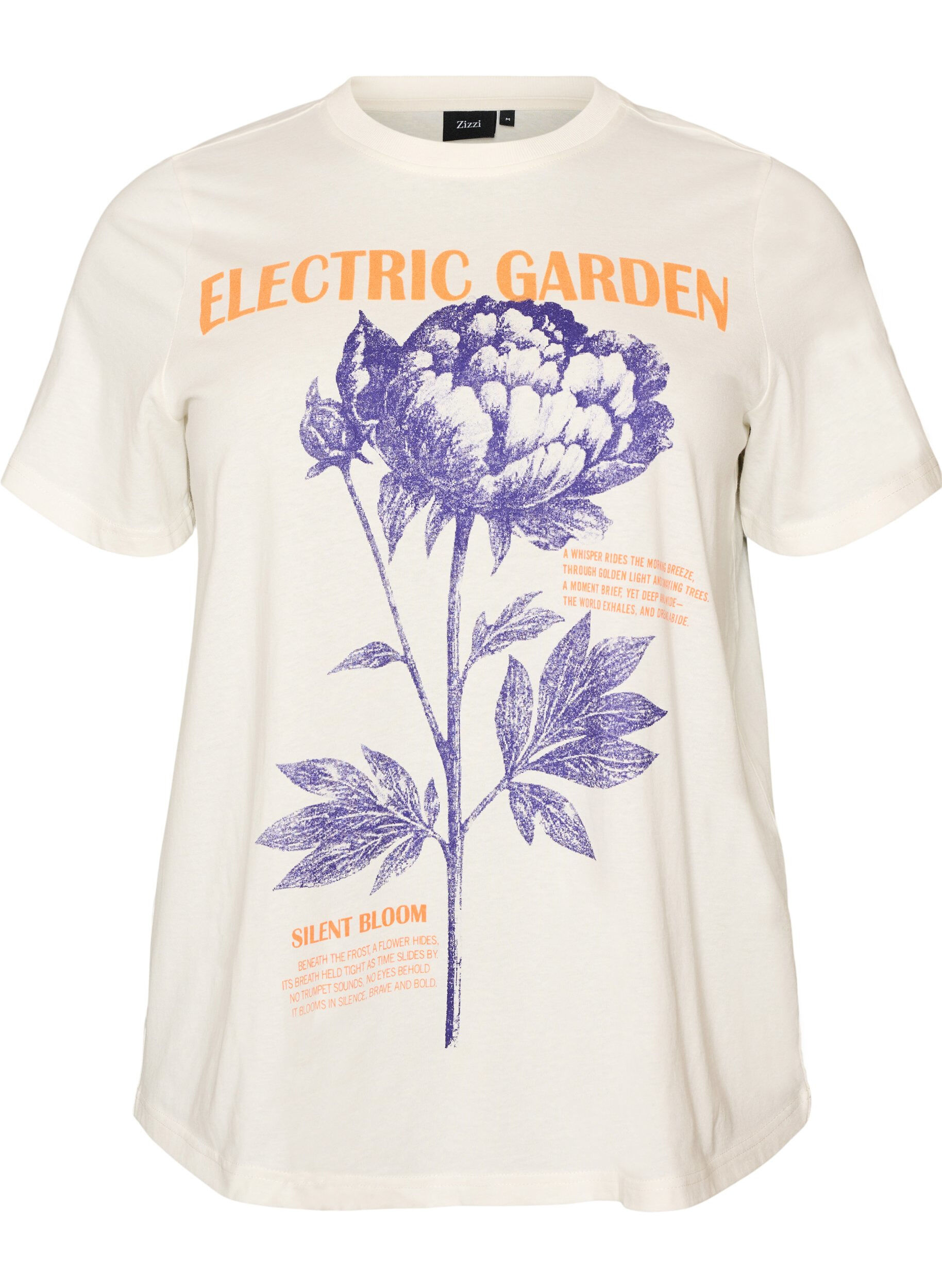 Cotton T-shirt with print