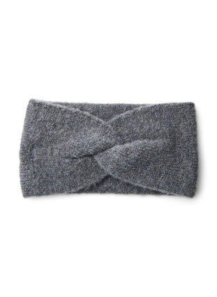 Knitted headband, Grey, Packshot image number 0