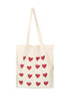 Tote bag with print, Red, Packshot image number 0