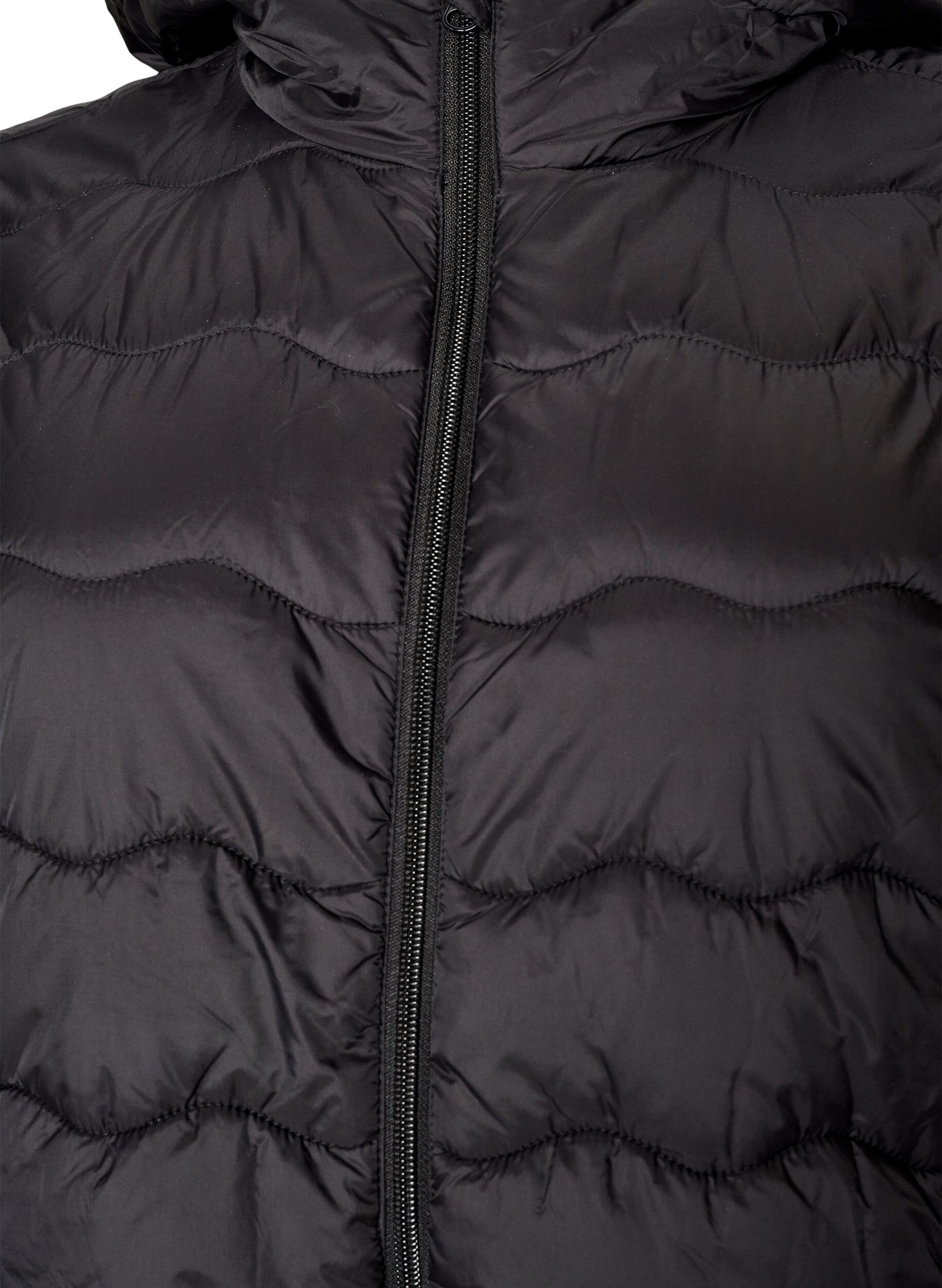 ZizzifashionQuilted jacket, Black, Packshot image number 2