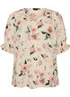 Shirt blouse with 1/2 sleeves, Red, Packshot image number 0