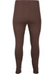 Cotton leggings with lining, Brown, Packshot image number 1