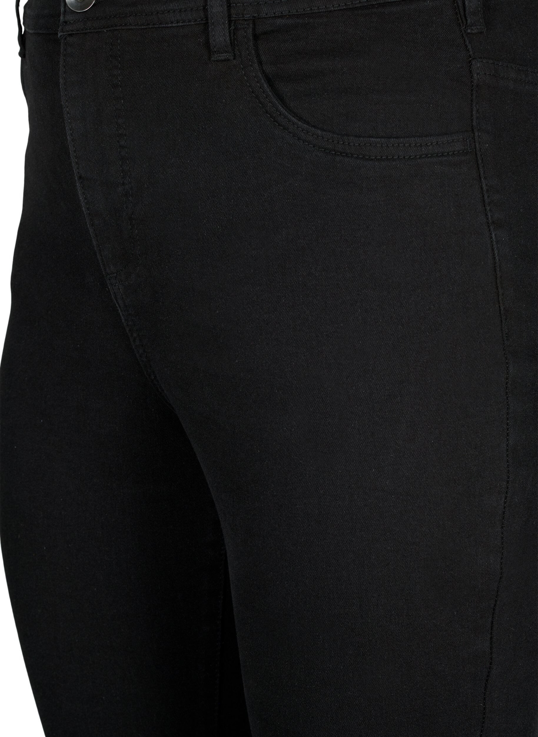 Zizzifashion Jeans with super slim fit, Black, Packshot image number 2