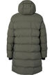 Puffer coat with hood and pockets, Green, Packshot image number 1