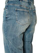 Kiana straight fit jeans with a lightly distressed look, Blue, Packshot image number 3