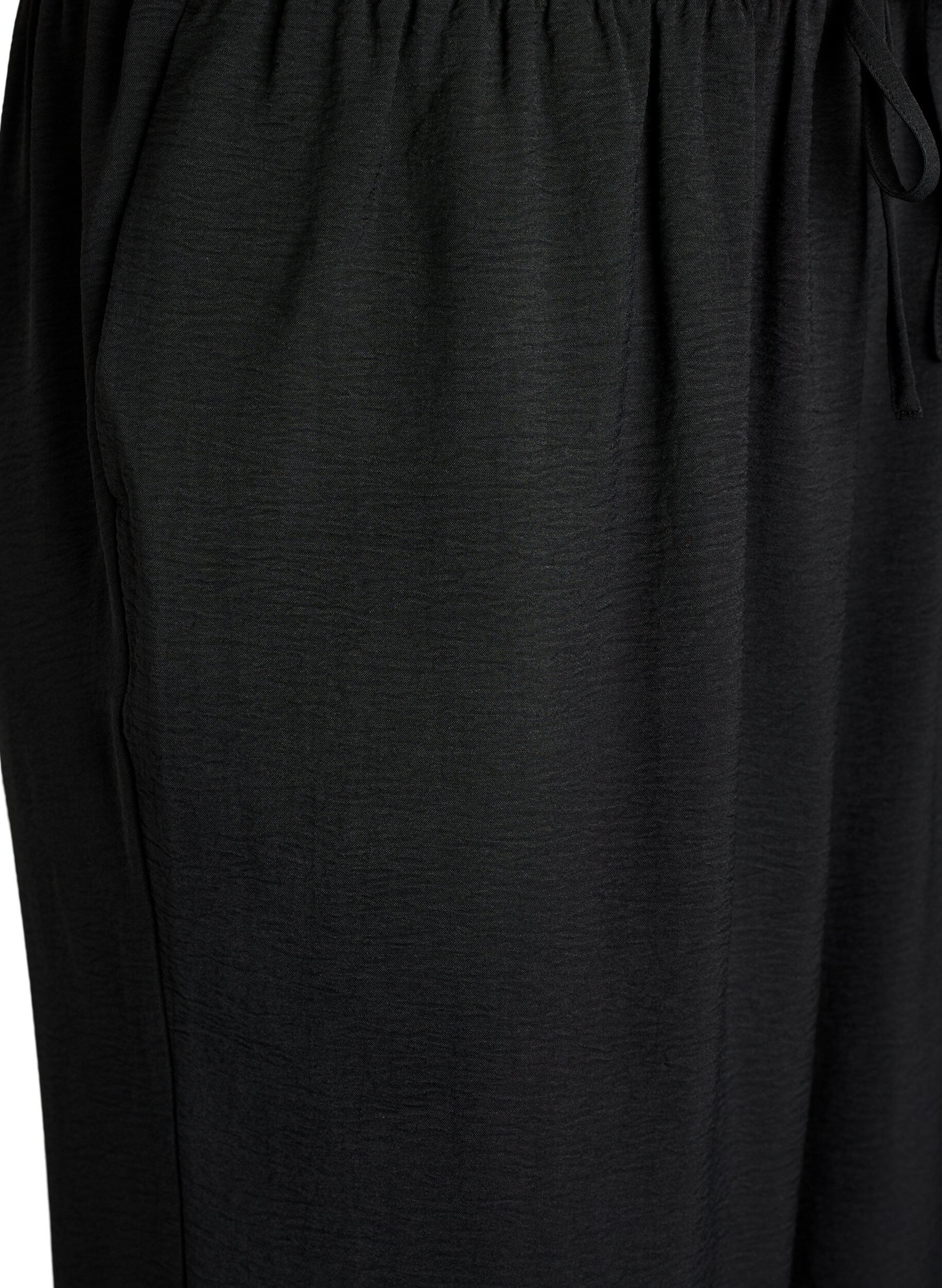 Zizzifashion High-waisted balloon trousers, Black, Packshot image number 2