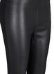 Leggings with faux leather, Black, Packshot image number 2