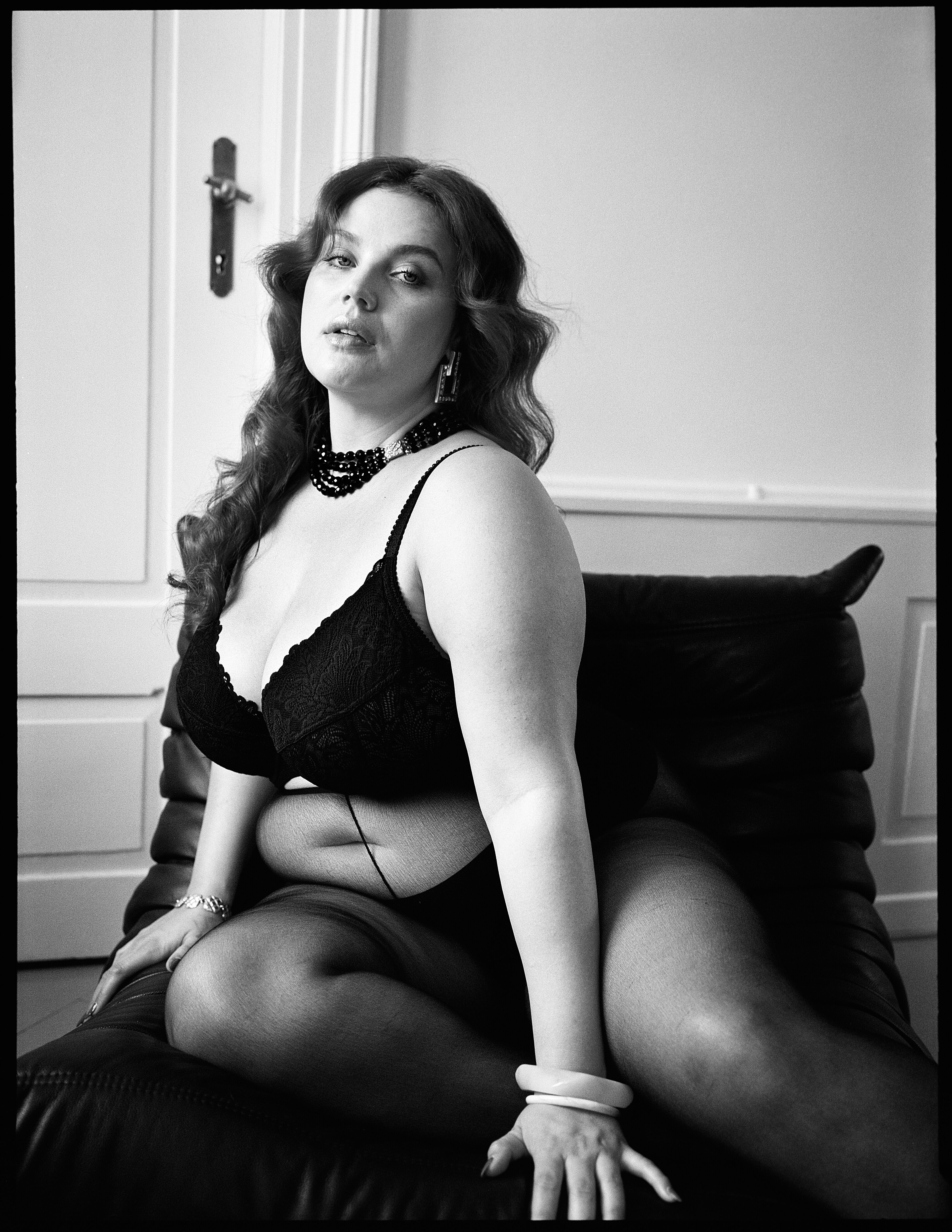 Zizzifashion Bra with details, , Model