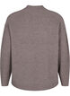 Loose knitted merino wool sweater, Desert Taupe Mel., Packshot image number 1