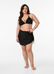 Bikini skirt with attached briefs, Black, Model image number 1
