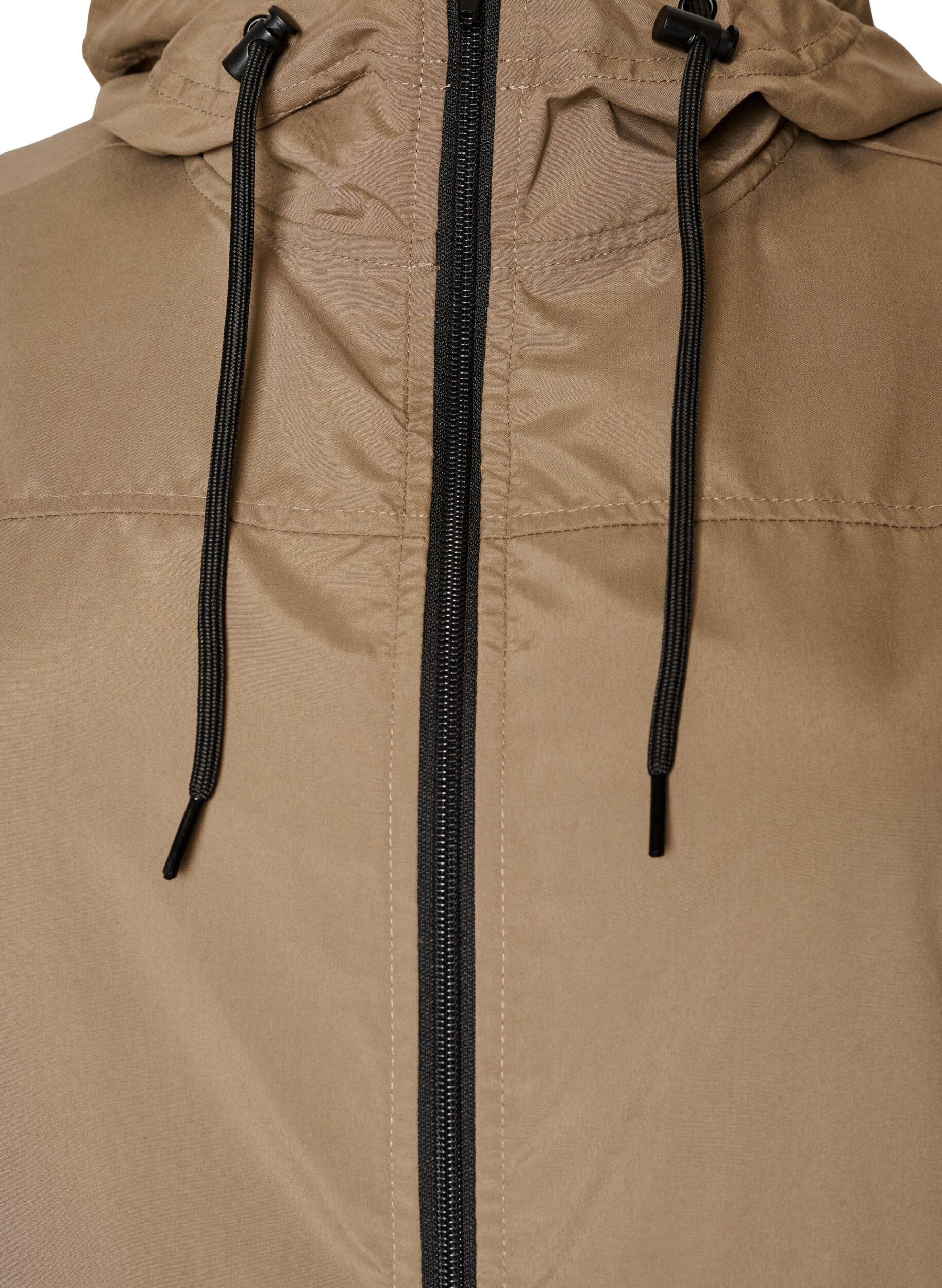 ZizzifashionLightweight parka with a hood, Brown, Packshot image number 2