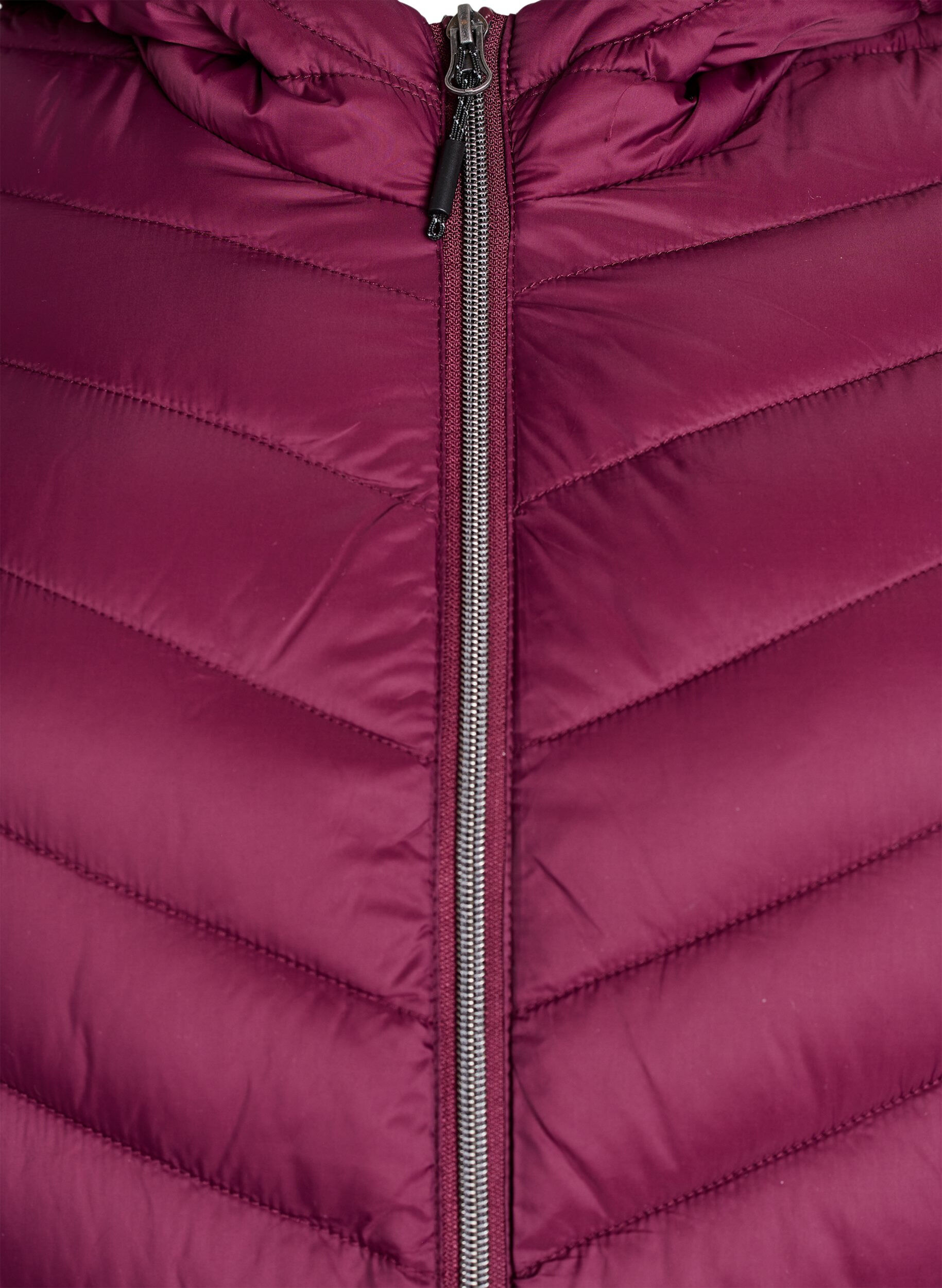 ZizzifashionLightweight jacket with hood, Dark Bordeaux, Packshot image number 2