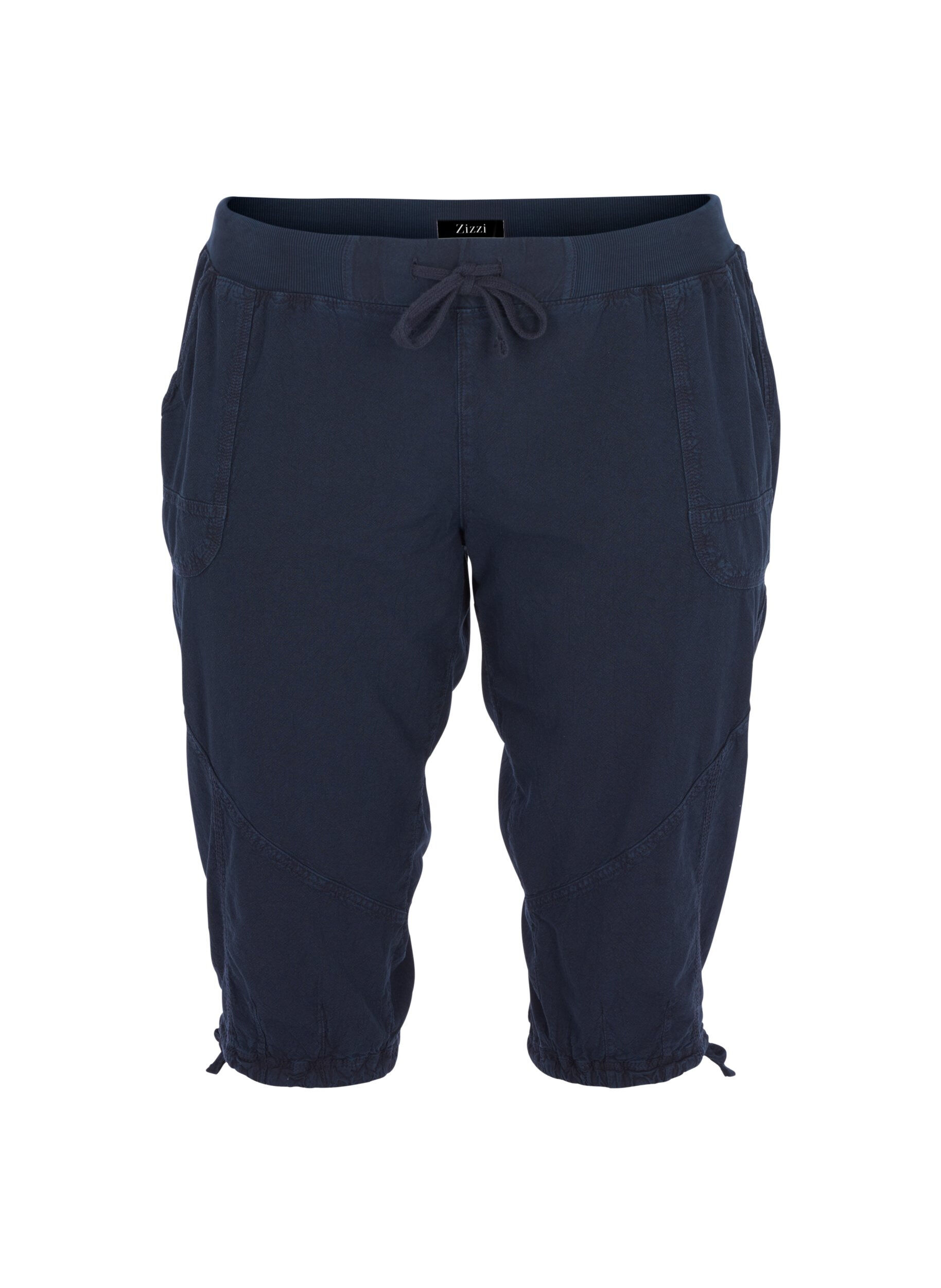 Cotton Capri trousers 