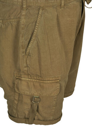Lyocell shorts with side pockets, Tarmac, Packshot image number 2
