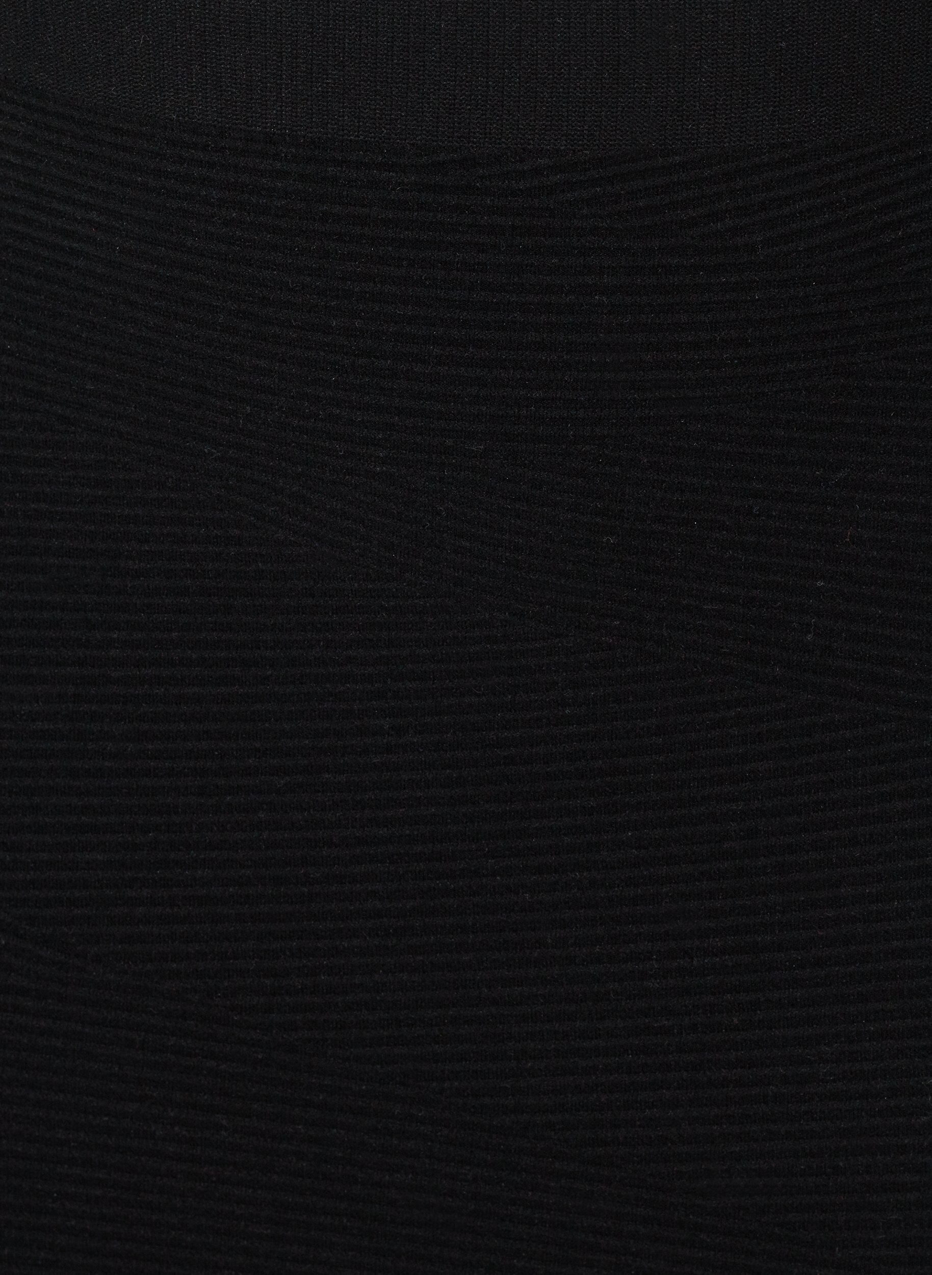 Zizzifashion Close-fitting seamless skirt, Black, Packshot image number 2