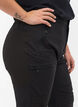 Hiking trousers with pockets, Black, Model image number 3