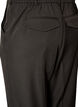 High-waisted tailored trousers with straight legs, Black, Packshot image number 3