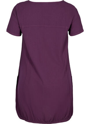 Dress with pockets, Dark Purple, Packshot image number 1