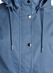 Short spring jacket with a detachable hood, Blue, Packshot image number 2