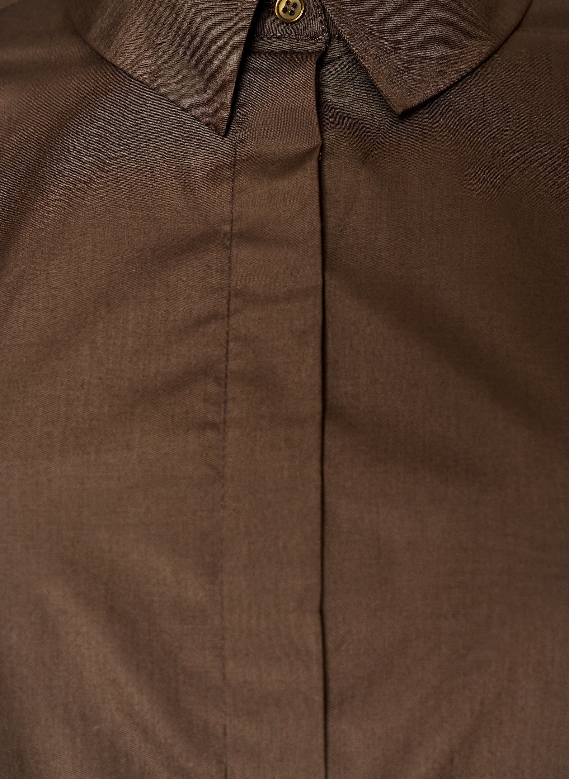 ZizzifashionShirt with decorative back detail, Brown, Packshot image number 2