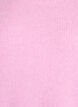 Melange knit blouse with round neck, Pink, Packshot image number 2