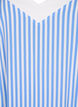 FLASH - Striped strap dress in viscose, L. Blue White Stripe, Packshot image number 2