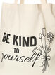 Tote bag with print, Black, Packshot image number 2