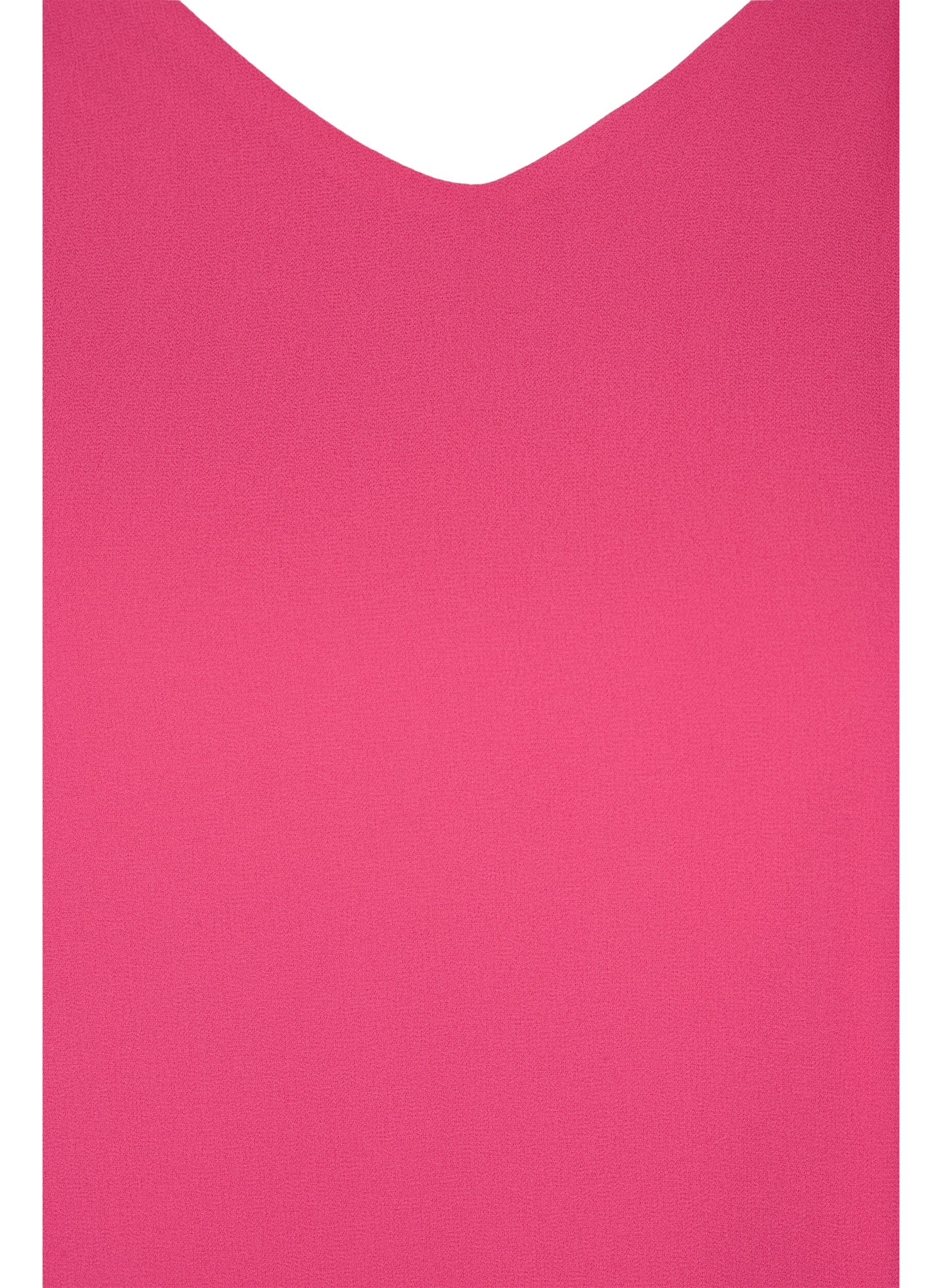 Zizzifashion Short-sleeved blouse, Magenta, Packshot image number 2