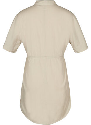Short-sleeved tunic with buttons, As Sample, Packshot image number 1