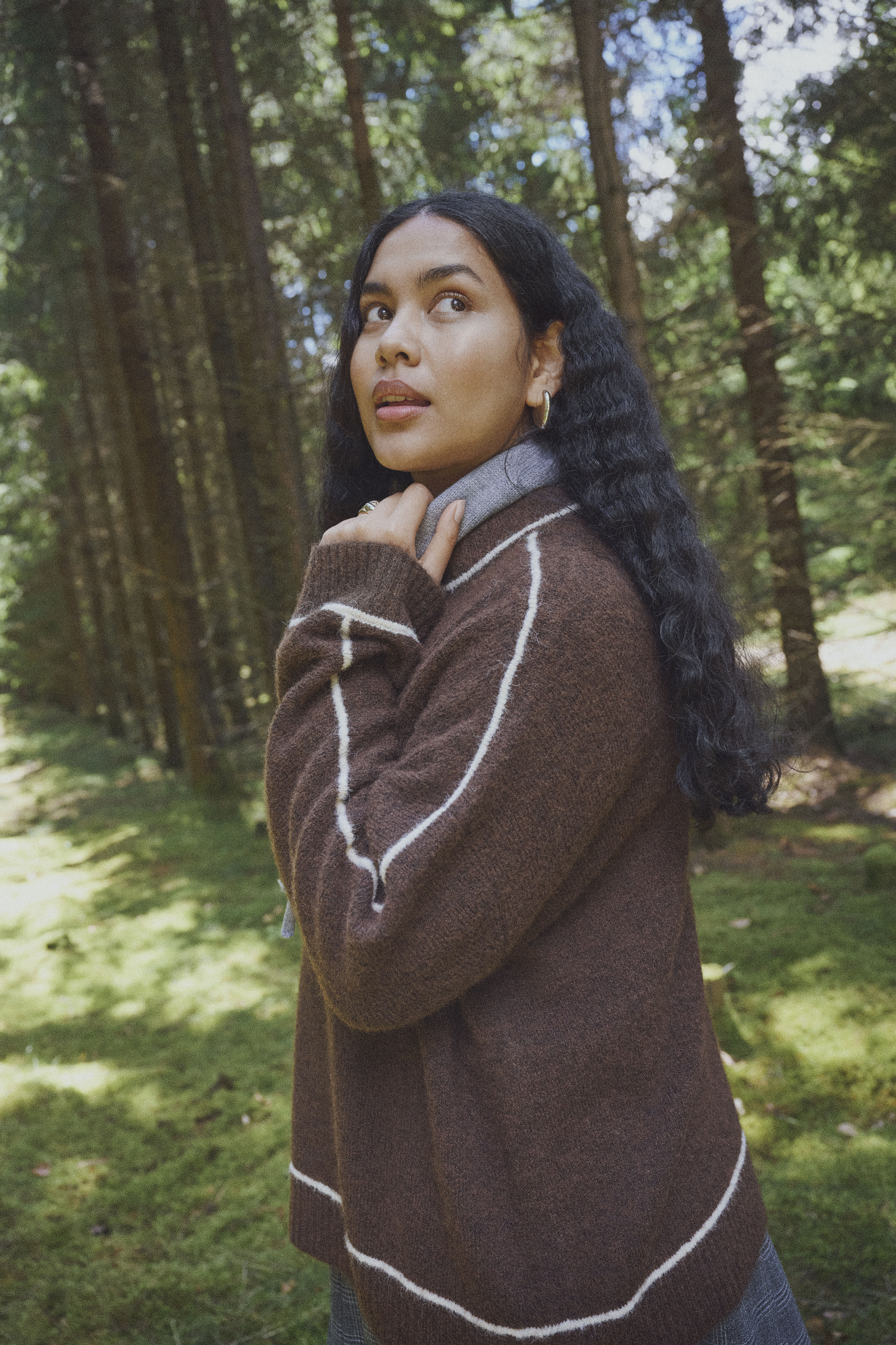 ZizzifashionNatural autumn elegance in layers, , Model