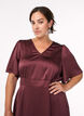 Empire party dress in midi length, Dark Bordeaux, Model image number 2