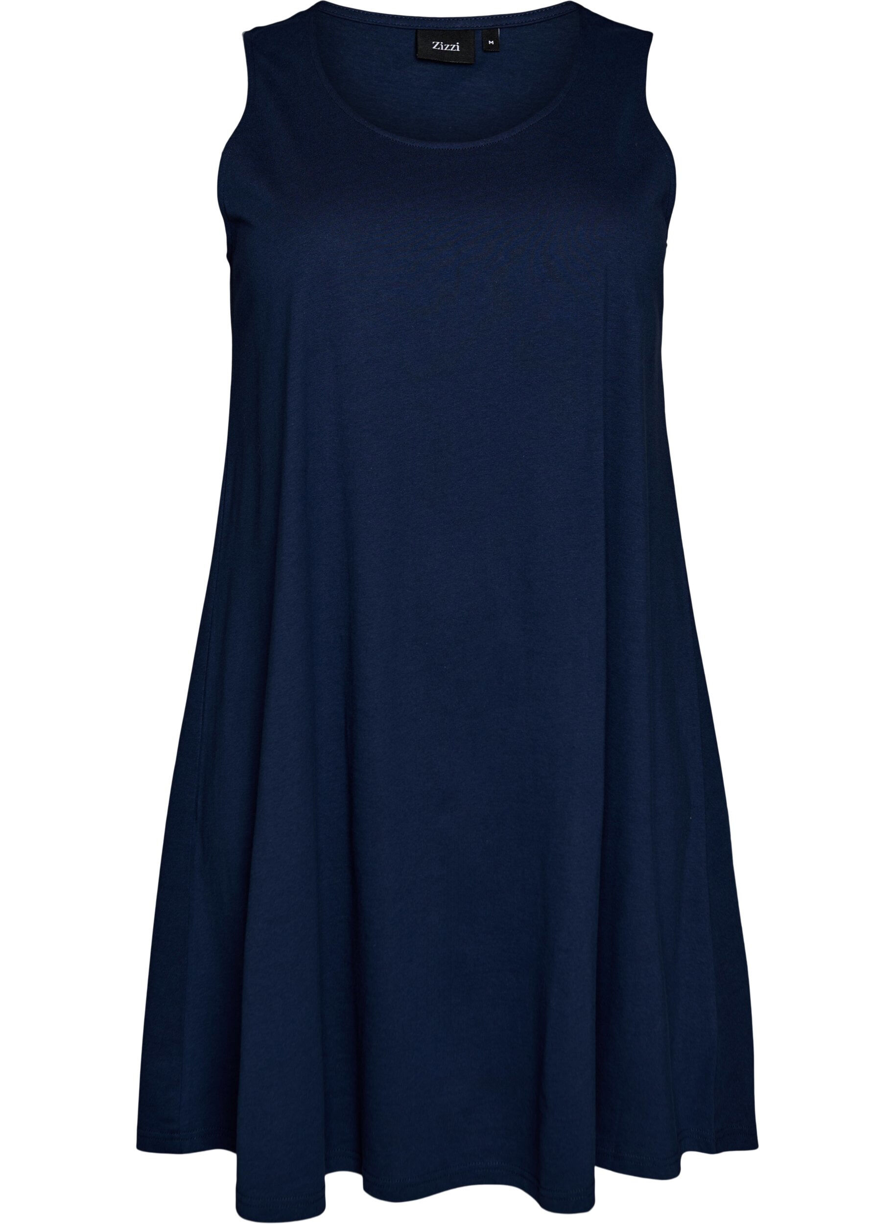 Sleeveless A-line dress