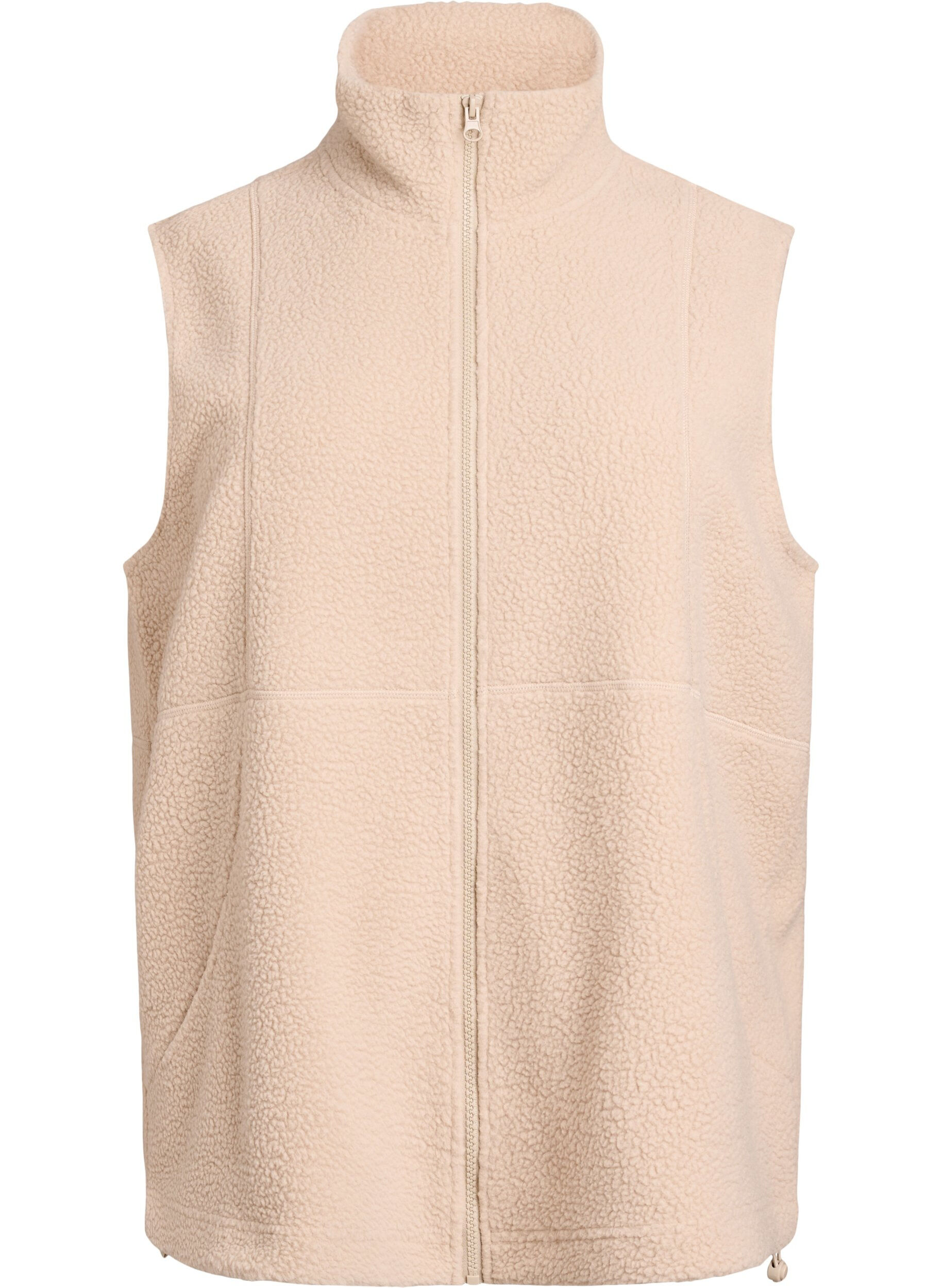 Teddy vest with pockets
