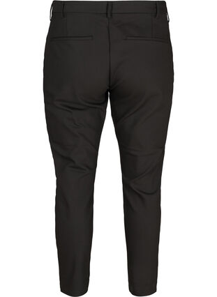 Classic cropped trousers, Black, Packshot image number 1