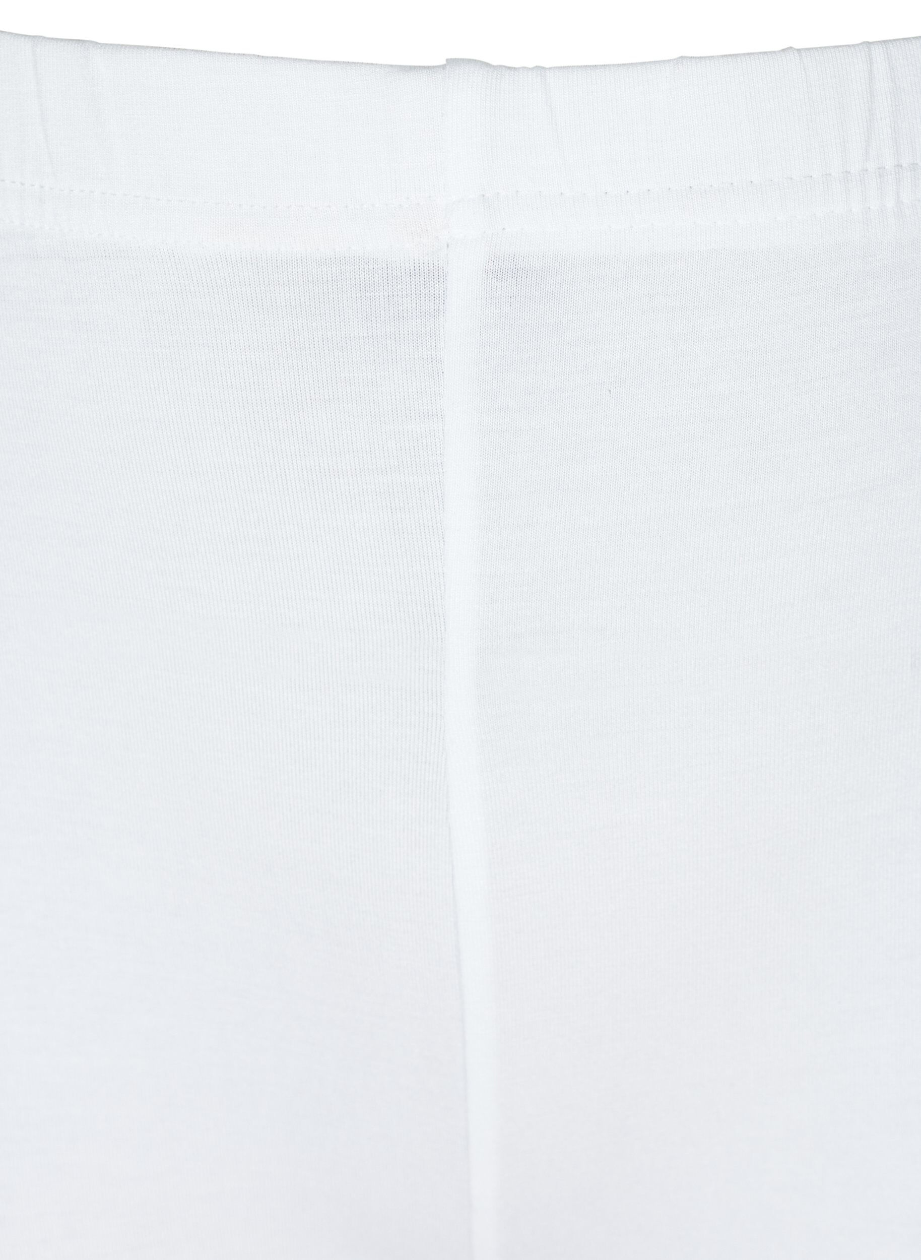 ZizzifashionCycling shorts with lace trim, White, Packshot image number 2