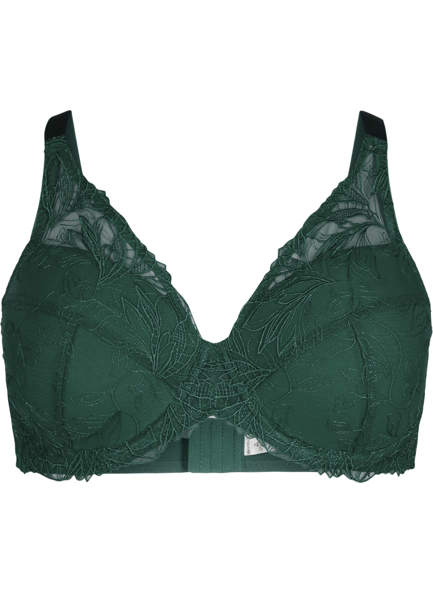 Padded lace bra with underwire