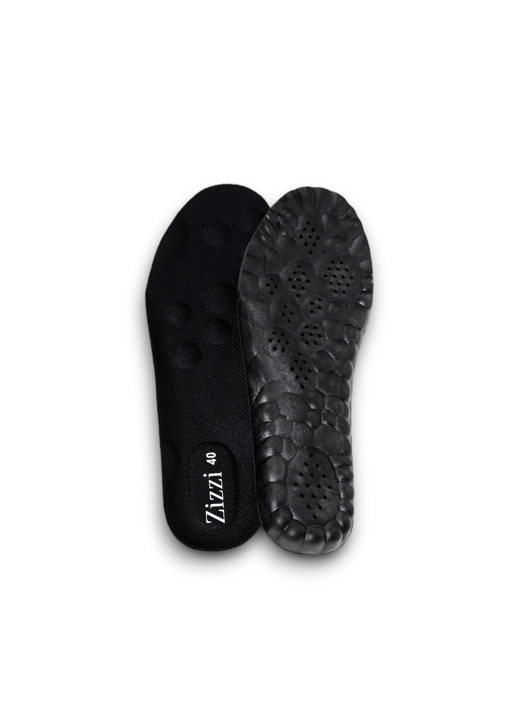 Zizzifashion Shock-absorbing insole, Black, Packshot image number 1