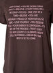 T-shirt with motif, Brown, Packshot image number 2